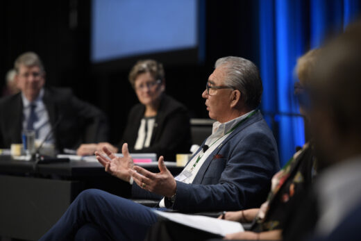 The Mass Casualty Commission, Chief Sidney Peters, Glooscap First Nation speaks during the panel about life in rural Nova Scotia - February 2022